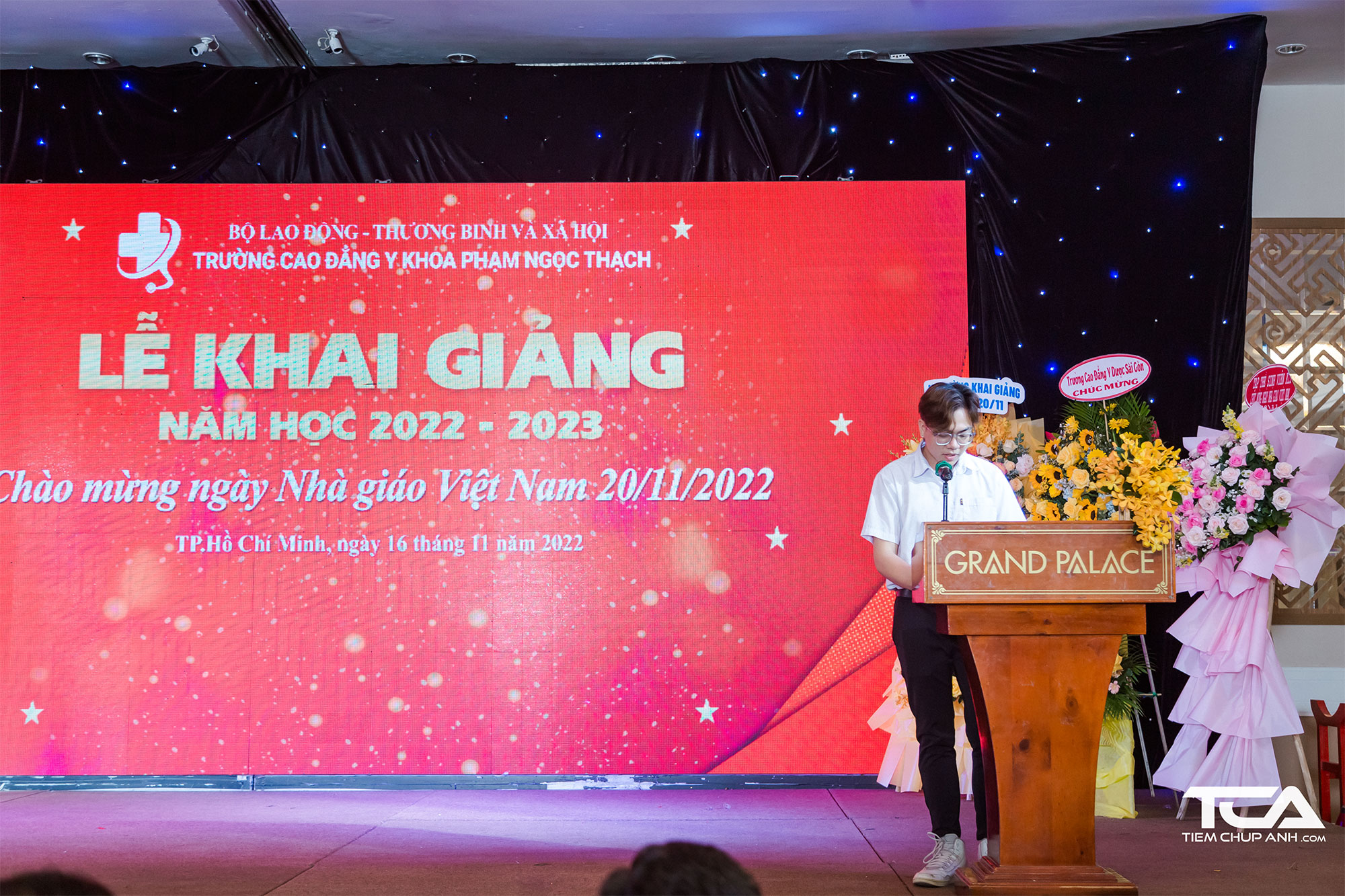 Sinh vi&ecirc;n Trường Cao đẳng Y khoa Phạm Ngọc Thạch đọc cảm nghĩ năm học mới