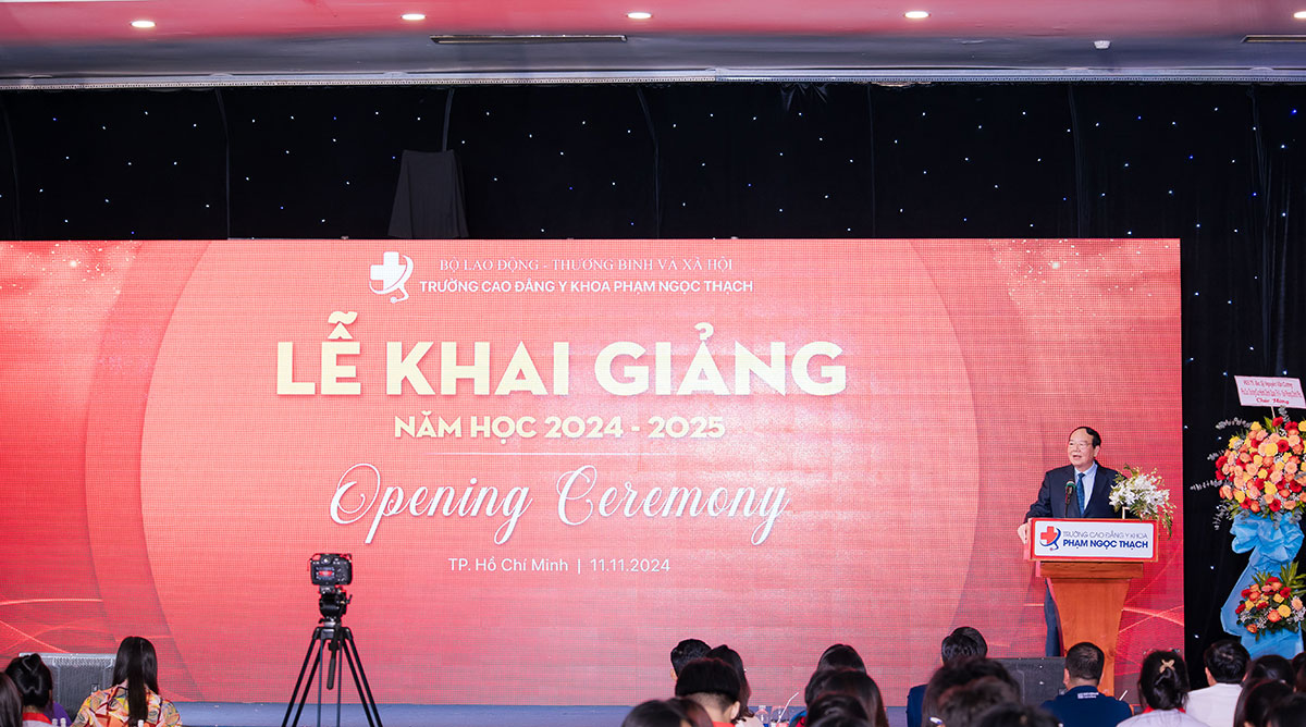 Lễ khai giảng Trường Cao đẳng Y khoa Phạm Ngọc Thạch