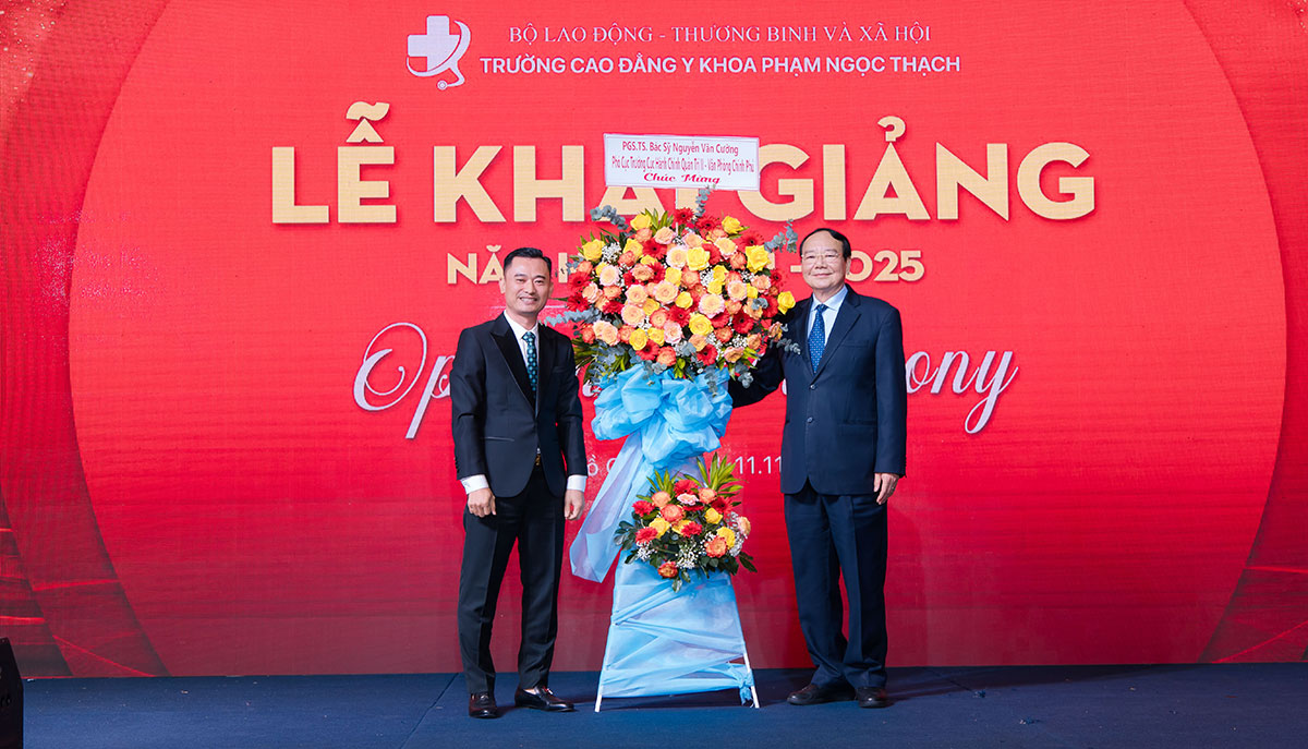 Lễ khai giảng Trường Cao đẳng Y khoa Phạm Ngọc Thạch