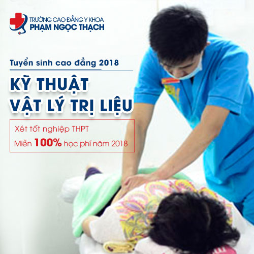Th&ocirc;ng b&aacute;o tuyển sinh Cao đẳng kỹ thuật Vật l&yacute; trị liệu