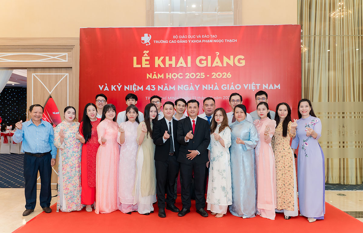Lễ khai giảng Trường Cao đẳng Y khoa Phạm Ngọc Thạch