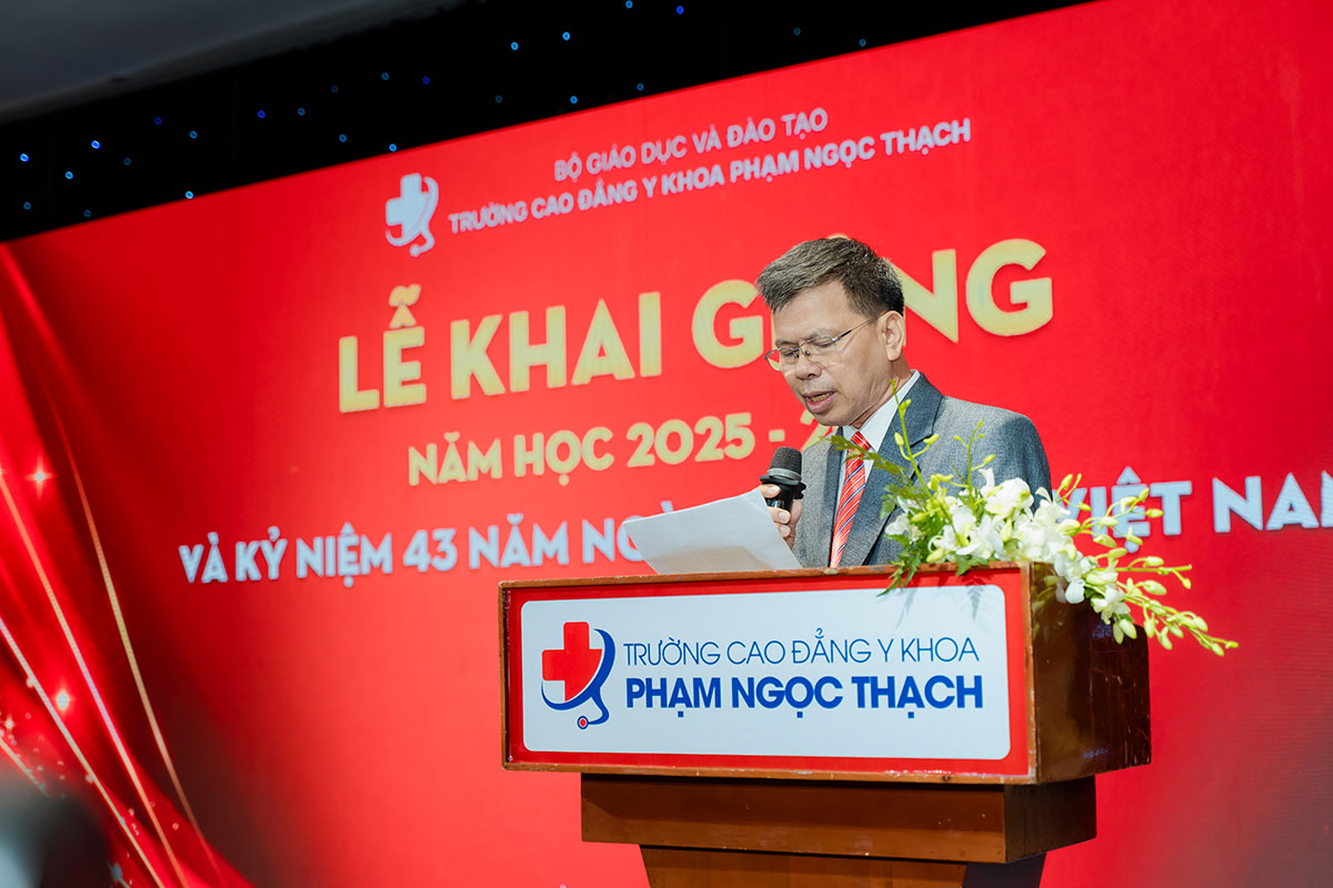 Lễ khai giảng Trường Cao đẳng Y khoa Phạm Ngọc Thạch