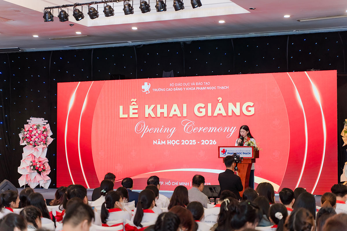 Lễ khai giảng Trường Cao đẳng Y khoa Phạm Ngọc Thạch