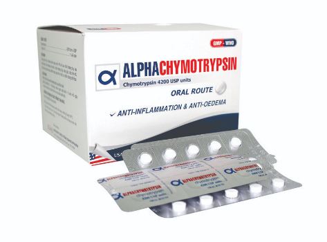Thuốc Alphachymotrypsin 