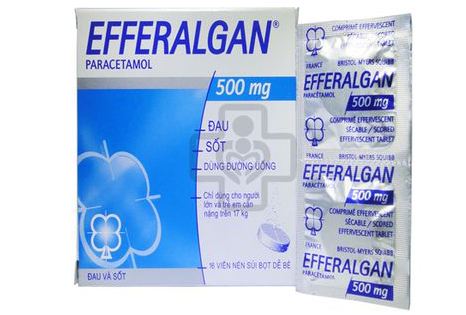 Tác dụng phụ khi dùng thuốc Efferalgan®