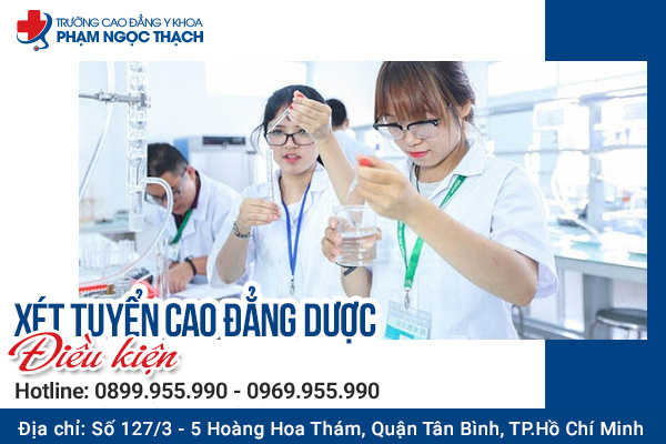 Điều kiện xét tuyển Cao đẳng Dược năm 2026 như thế nào?