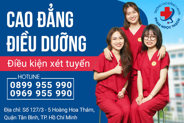 Điều kiện xét tuyển Cao đẳng Điều dưỡng TPHCM năm 2026