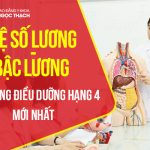 Bậc lương Cao đẳng Điều dưỡng hạng IV mới nhất 2026
