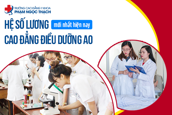Hệ số lương Cao đẳng Điều dưỡng A0 mới nhất