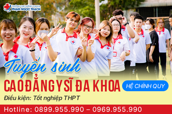 Trường Cao đẳng Y khoa Phạm Ngọc Thạch tuyển sinh ngành Y sĩ đa khoa với điều kiện chỉ cần tốt nghiệp THPT